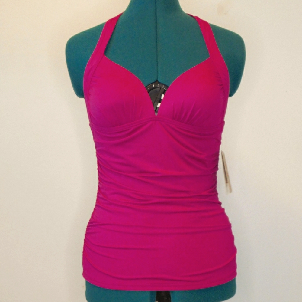 Tommy Bahama Pearl Solids Halter Bikini Top